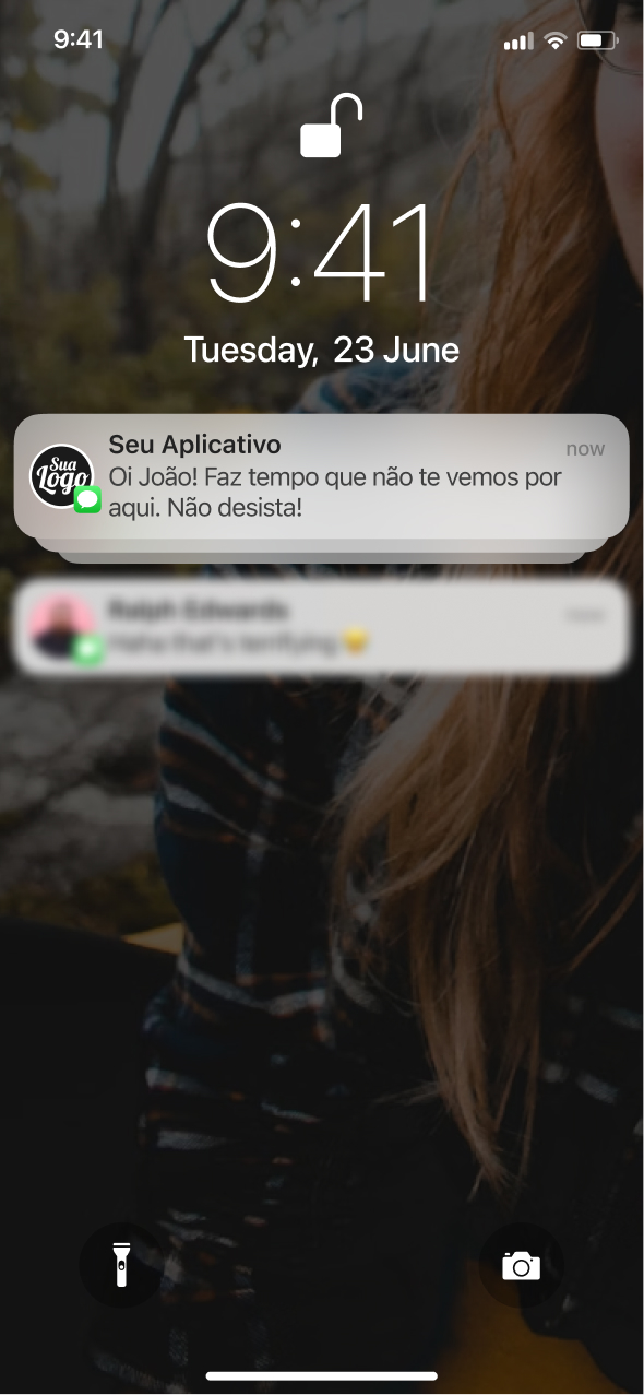 App screen